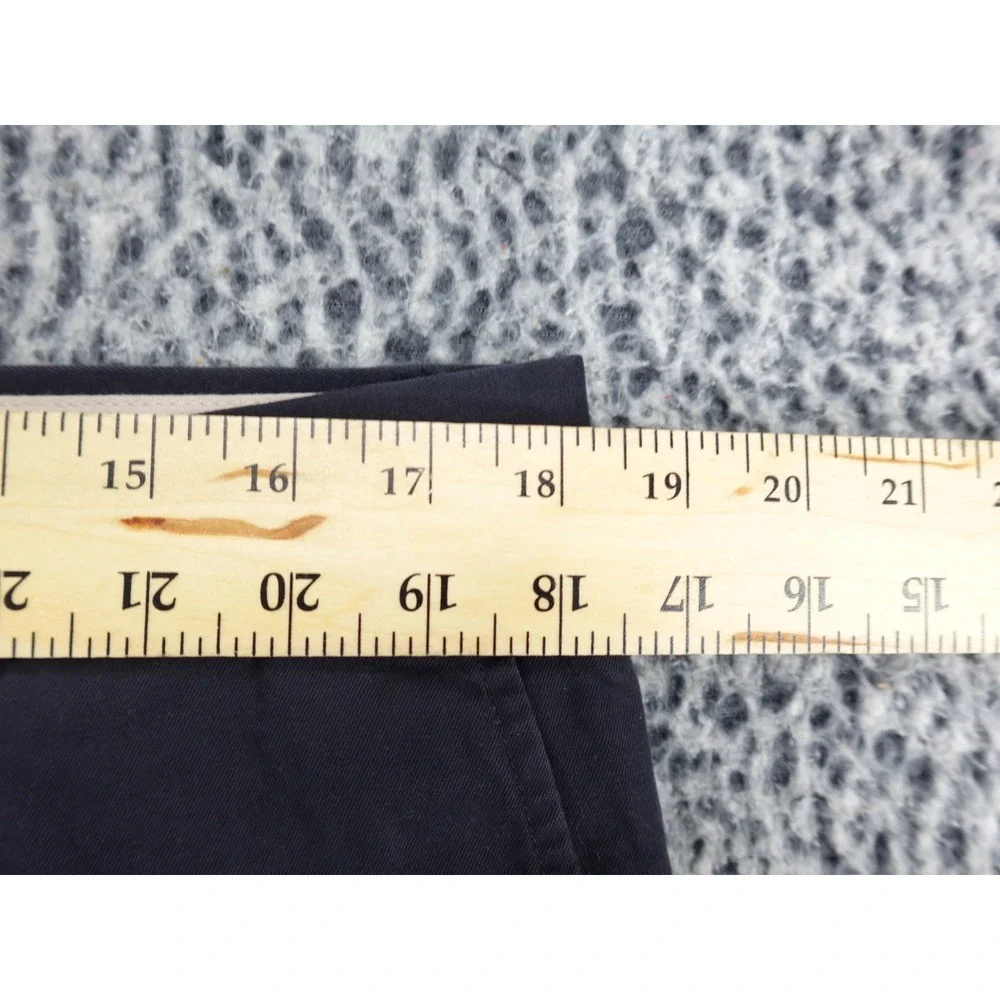 Banana Republic Mens Aiden Chino Pants 35x30‎ Navy Blue Slim Fit 100% Cotton